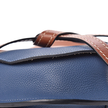 Loewe Grained Calfskin Small Gate Crossbody Bag Varsity Pecan 12 of 14