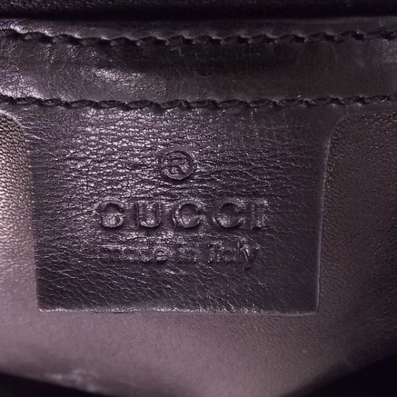 Gucci Alligator Hysteria Clutch Black 6 of 9