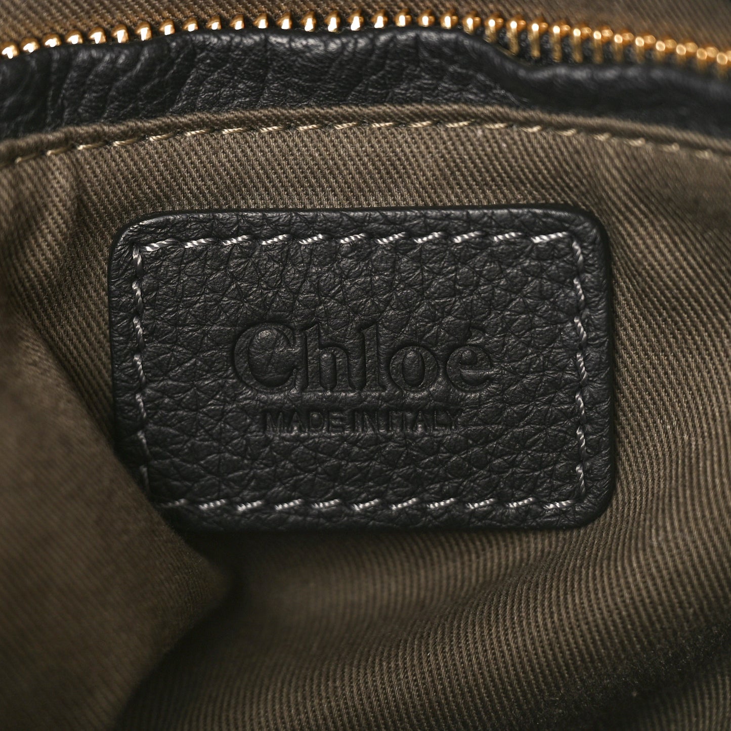 Calfskin Medium Marcie Satchel Black