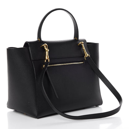 Celine Grained Calfskin Mini Belt Bag Black 4 of 11