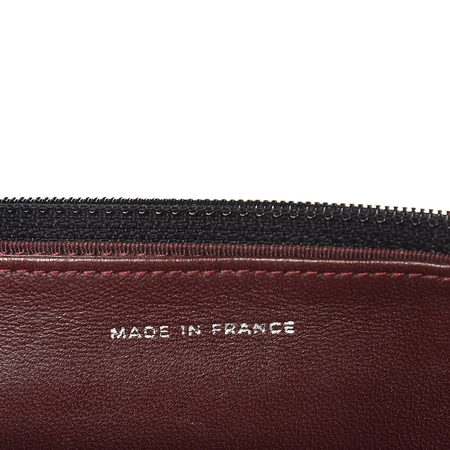 Lambskin Quilted Wallet On Chain WOC Black