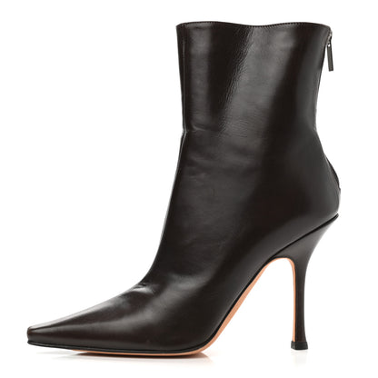 Jimmy Choo Calfskin Boots 38 Brown 1 of 15