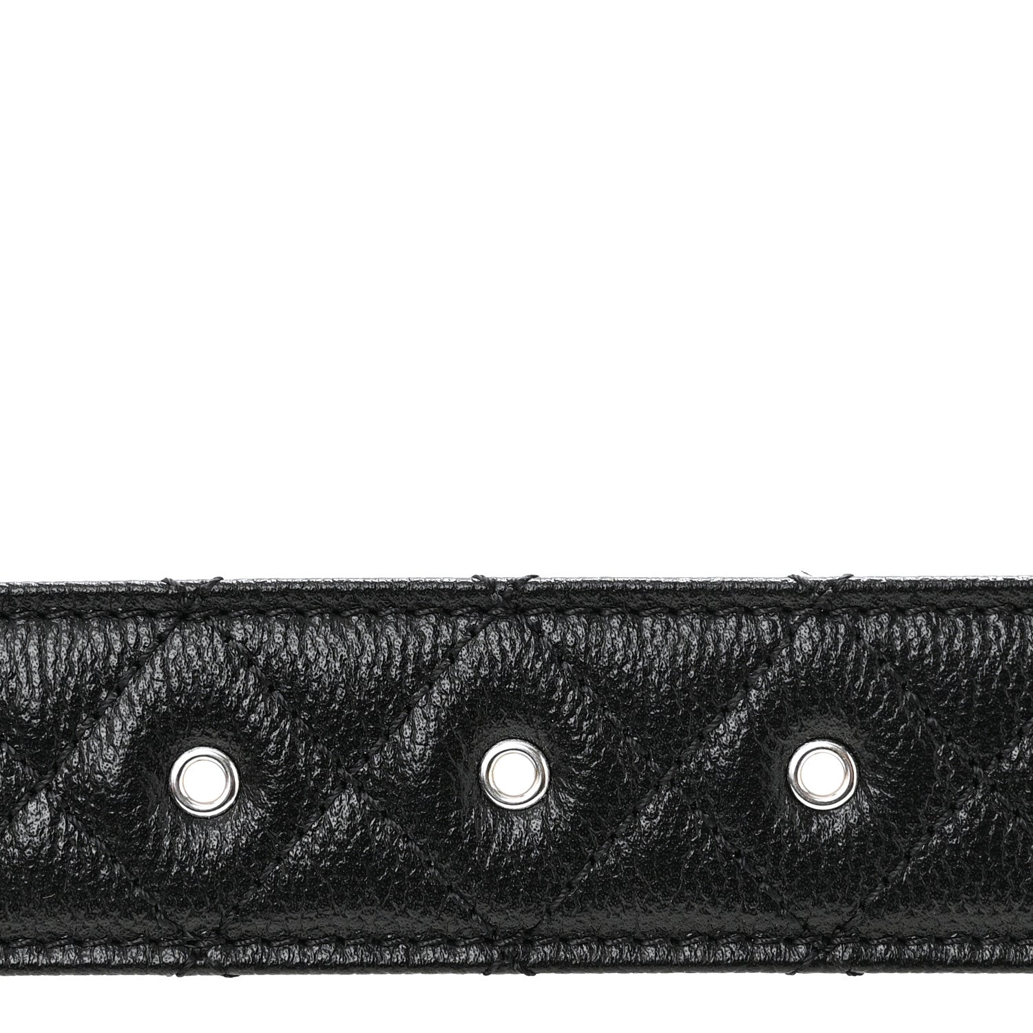 Chanel Caviar Quilted CC Chain Belt 85 34 Black 3 of 6