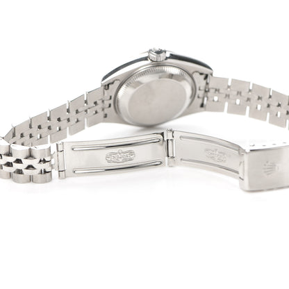 Rolex Stainless Steel 18K White Gold 26mm Oyster Perpetual Datejust Watch White Roman 79174 4 of 5