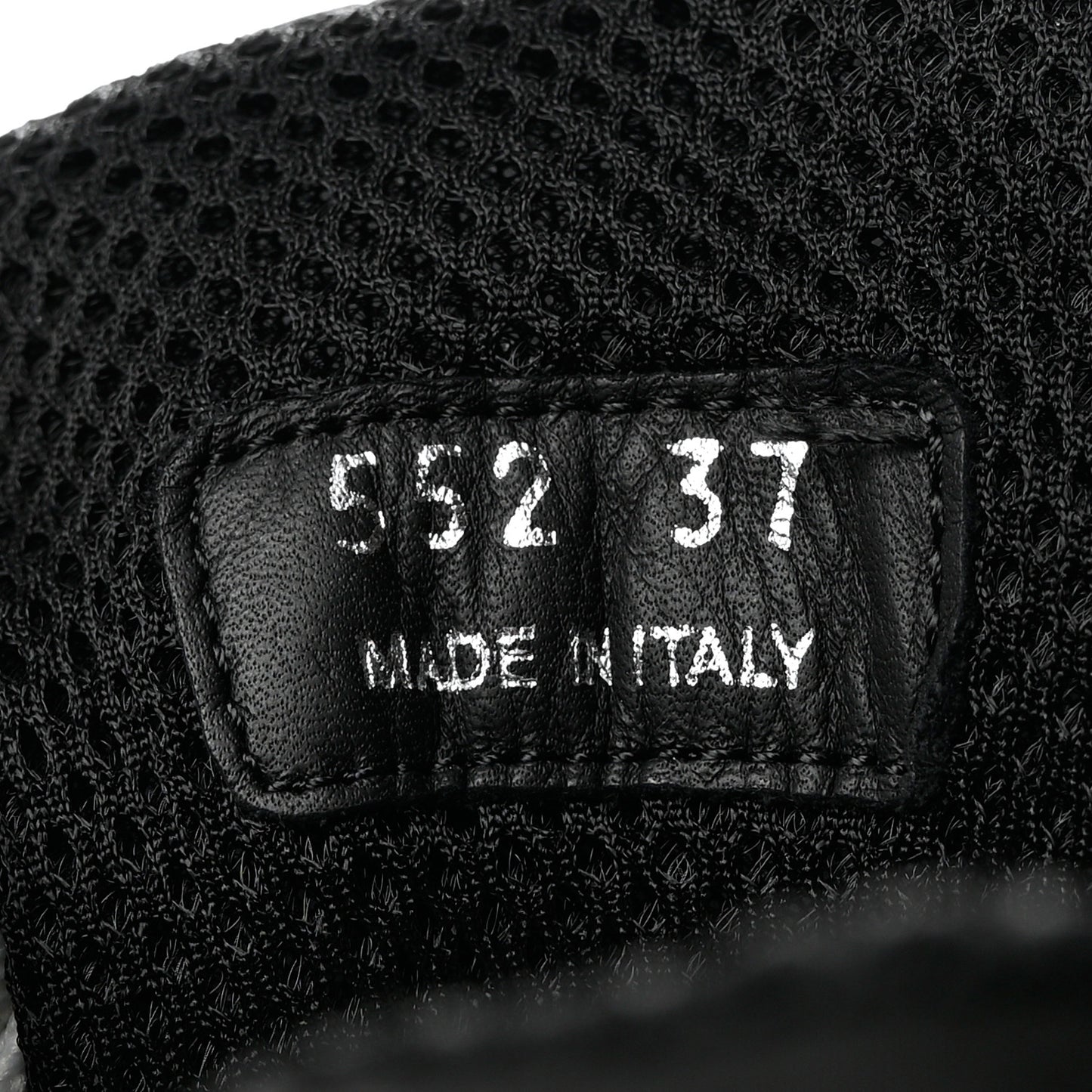 Nylon Piuma Logo Sneakers 37 Black White
