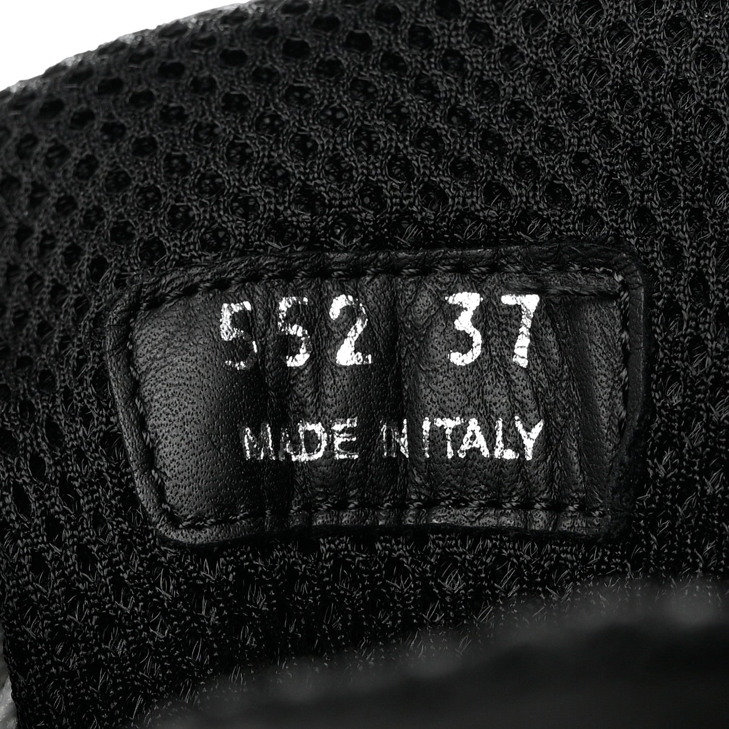 Prada Nylon Piuma Logo Sneakers 37 Black White 6 of 9