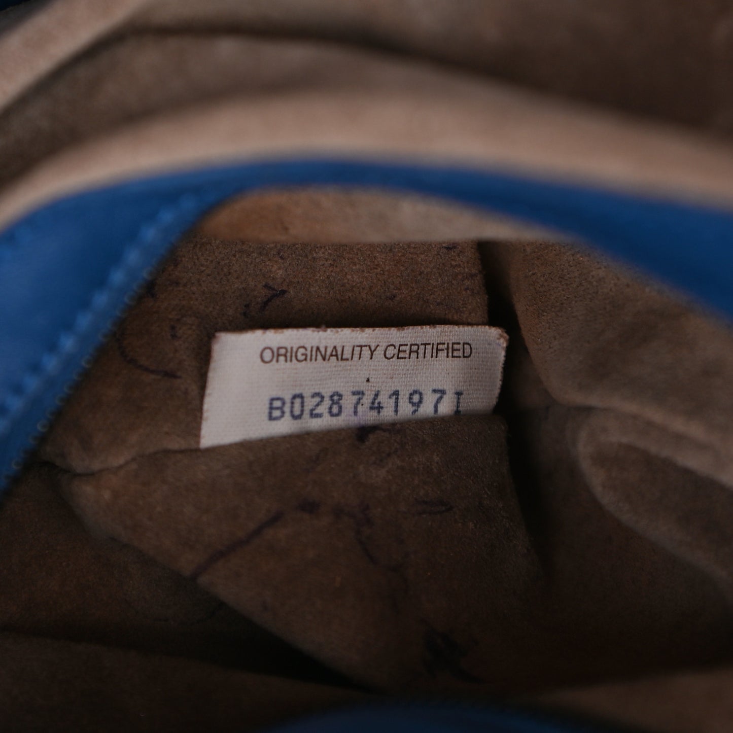 Nappa Intrecciato Campana Hobo Bleutte