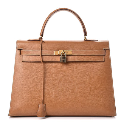 Hermes Ardennes Kelly Sellier 35 Naturelle 1 of 43