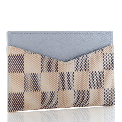 Louis Vuitton Damier Azur Daily Card Holder Olympe Blue 3 of 5