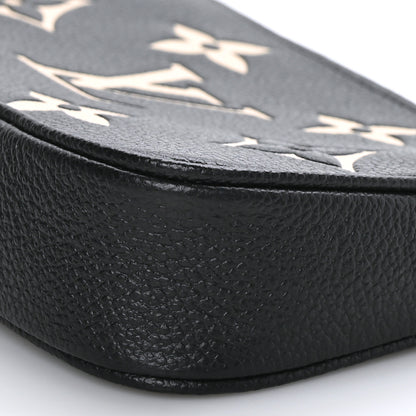 Louis Vuitton Empreinte Monogram Giant Mini Pochette Accessories Black 8 of 8