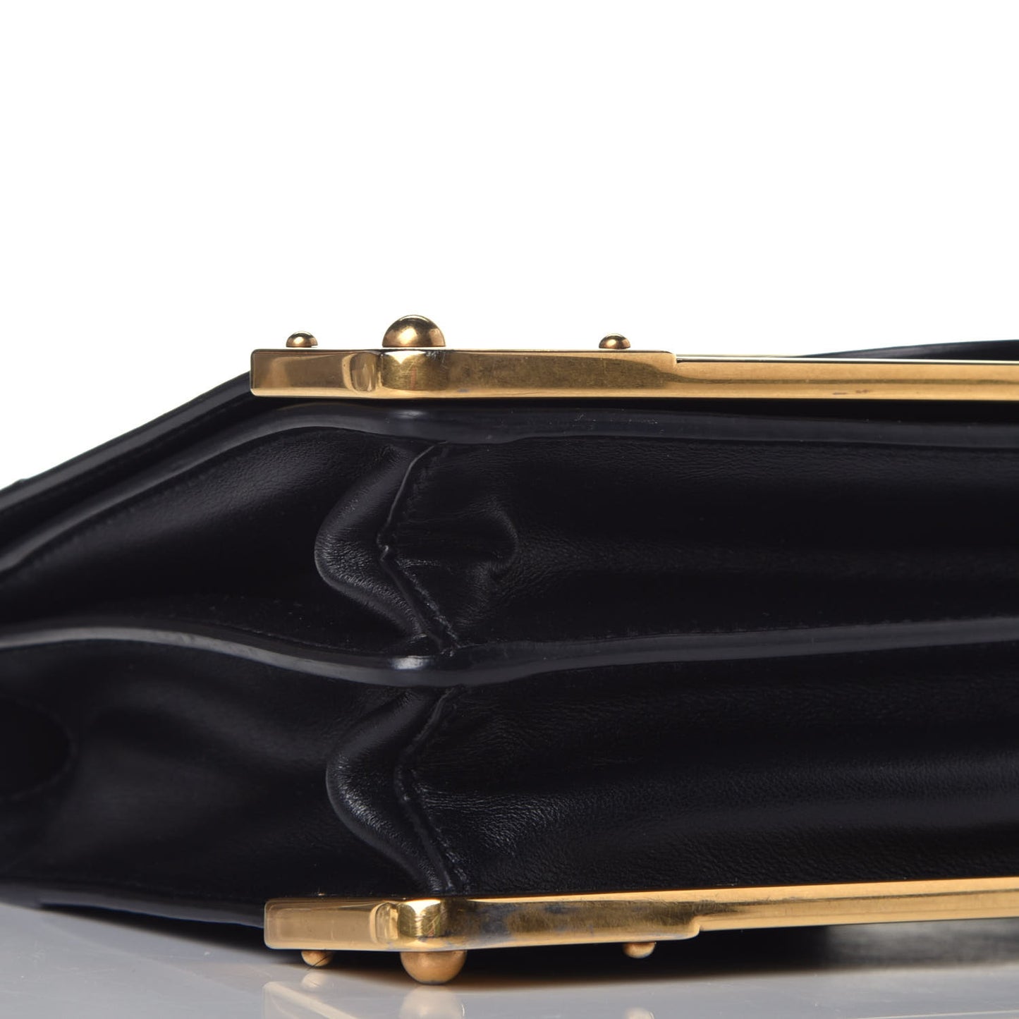 City Calf Saffiano Cahier Bag Black