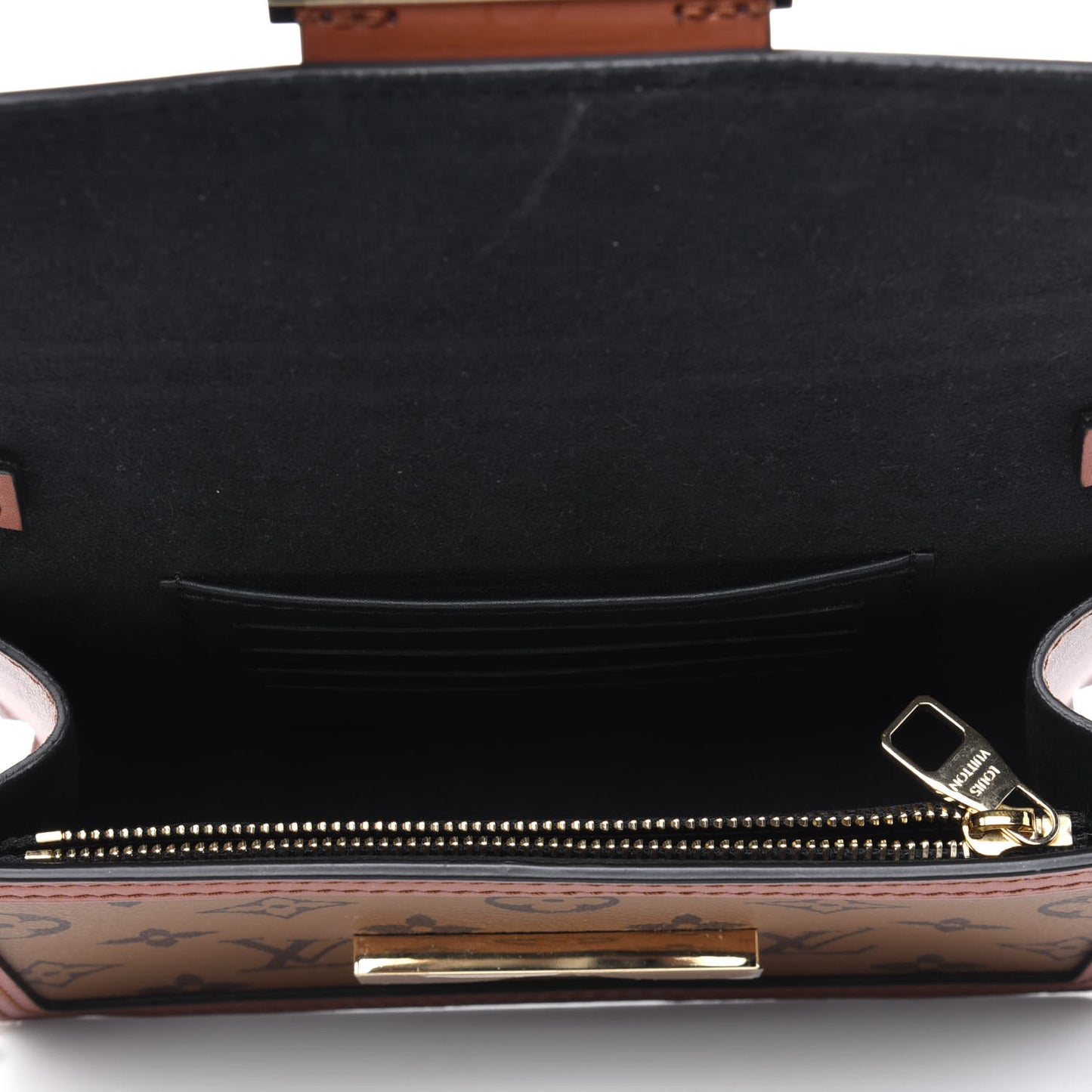Reverse Monogram Dauphine Chain Wallet