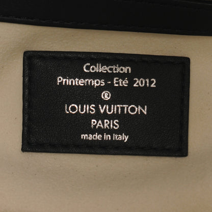 Louis Vuitton Calfskin Suship North South Speedy Navy White 6 of 9