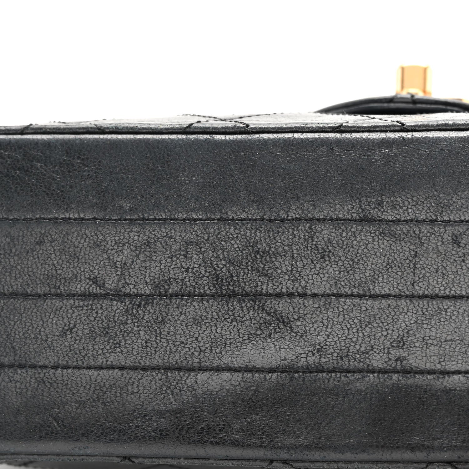 Chanel Lambskin Diamond Stitch Envelope Single Flap Black 19 of 23
