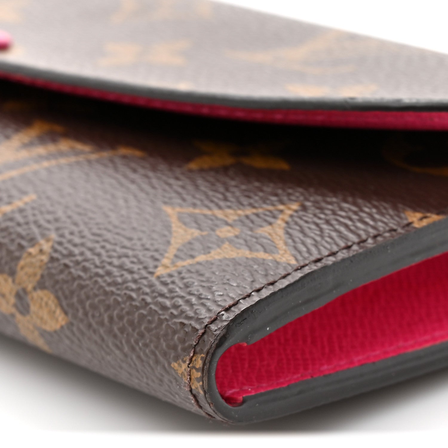 Louis Vuitton Monogram Emilie Wallet Fuchsia 9 of 11