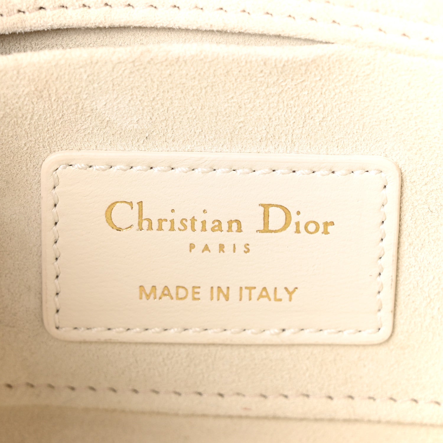 Christian Dior Lambskin Cannage Small Lady D-Joy Latte 6 of 11