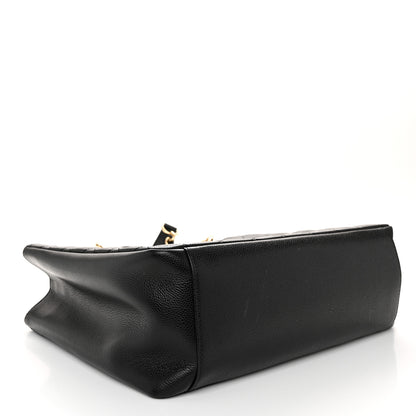 Chanel Caviar Quilted Grand Shopping Tote GST Black 4 of 11