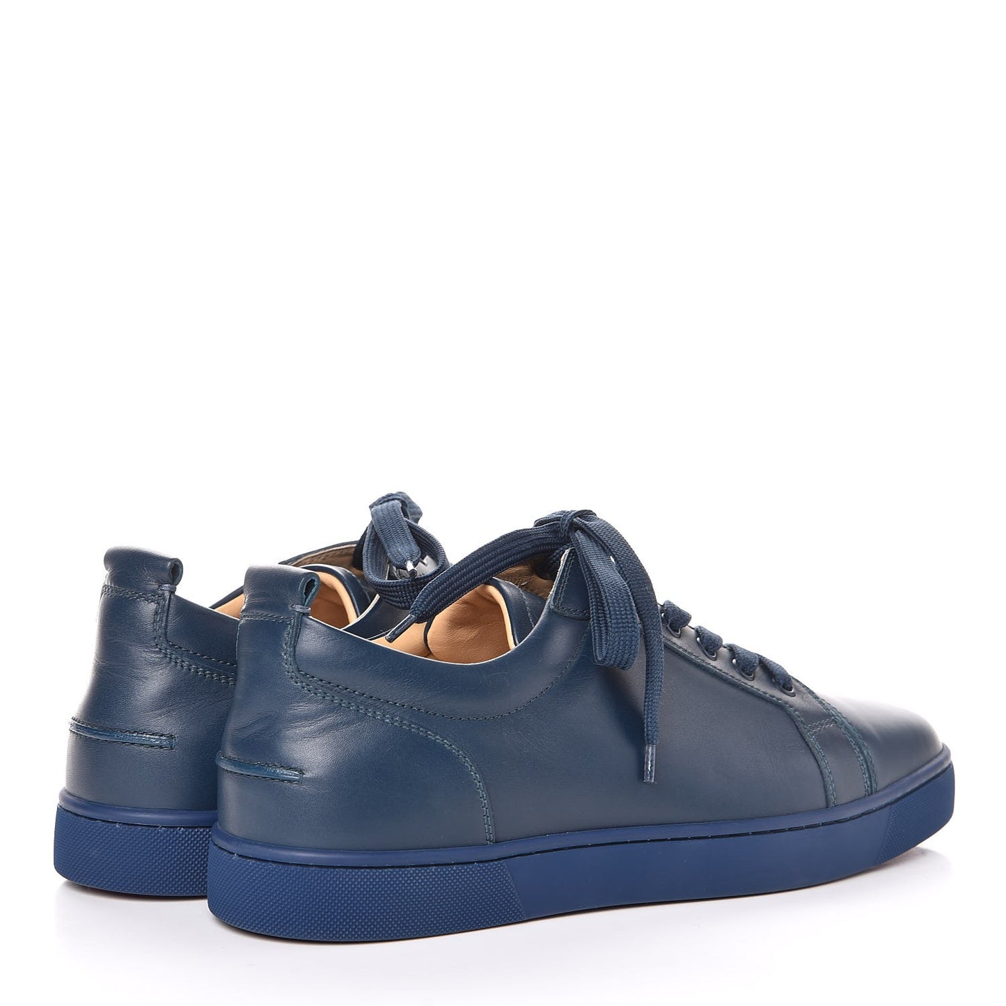 Mens Calfskin Louis Flat Sneakers 43.5 Blue