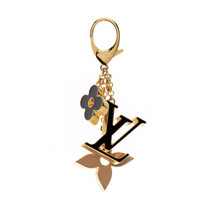 Louis Vuitton Fleur De Monogram Bag Charm Dore 1 of 4