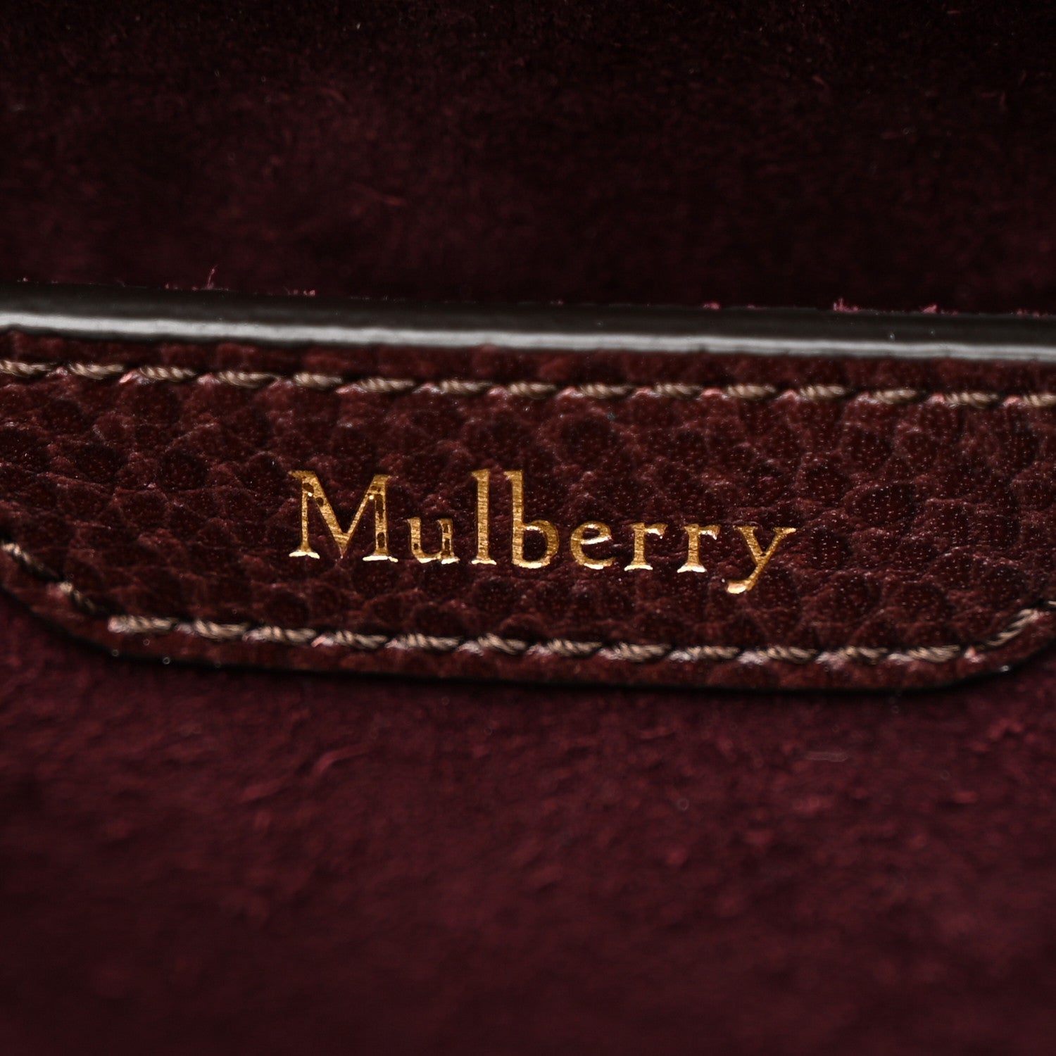 Mulberry Small Classic Grain Small Zipped Bayswater Oxblood 6 of 12
