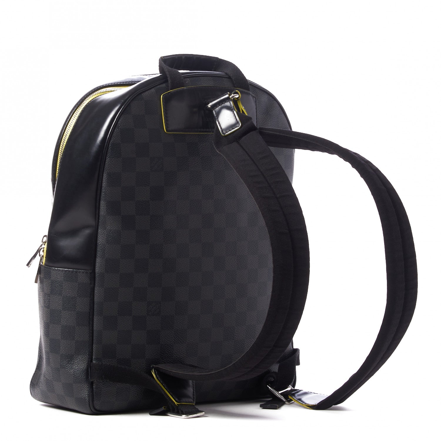 Louis Vuitton Damier Graphite Josh Backpack Yellow 2 of 8