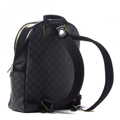 Louis Vuitton Damier Graphite Josh Backpack Yellow 2 of 8