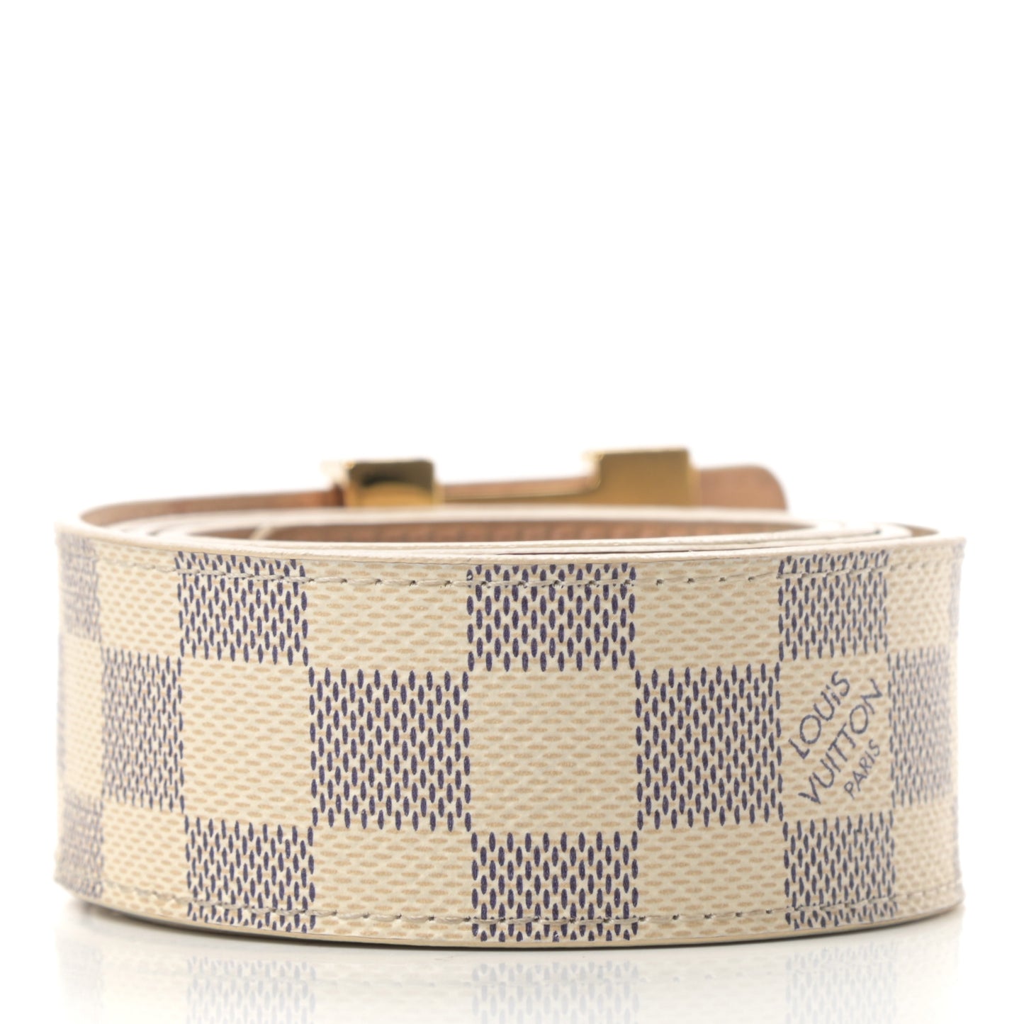 Damier Azur LV Initiales Belt 100 40