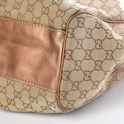 Gucci Monogram Large Sukey Tote Bronze 9 of 10