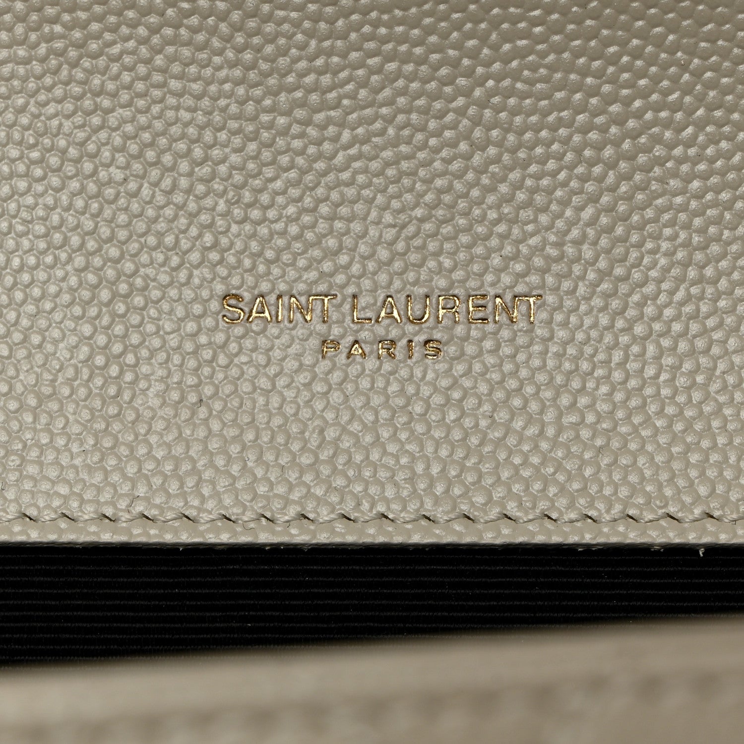 Saint Laurent Grain De Poudre Textured Mixed Matelasse Triquilt Medium Monogram Satchel Crema Soft 6 of 11