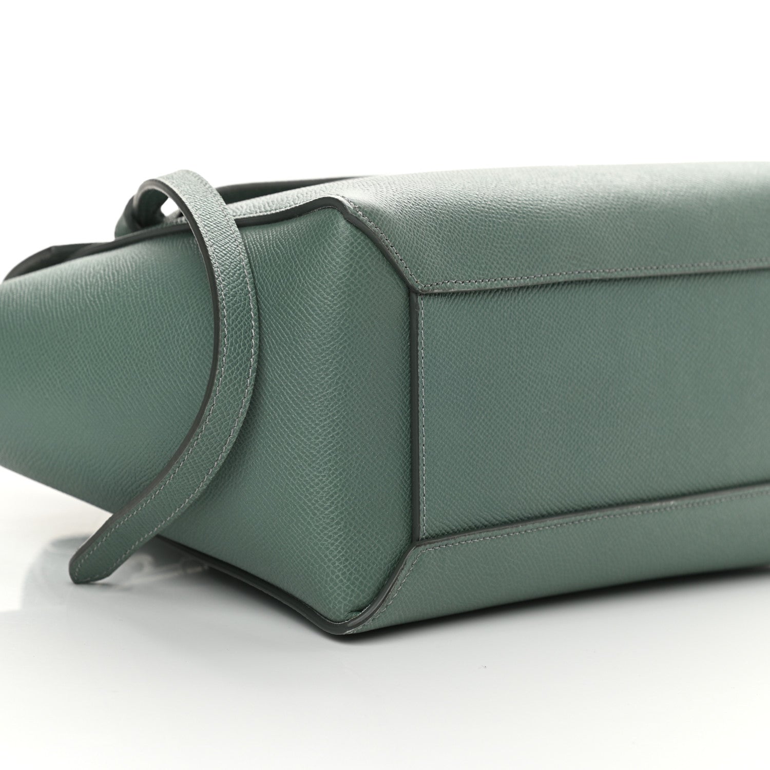Celine Grained Calfskin Micro Belt Bag Celadon 9 of 11
