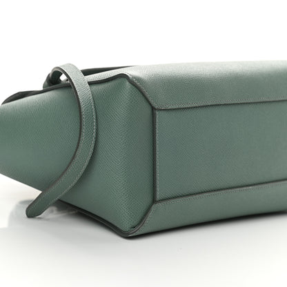 Celine Grained Calfskin Micro Belt Bag Celadon 9 of 11