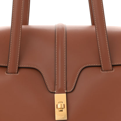 Celine Calfskin Medium Soft 16 Bag Tan 7 of 10