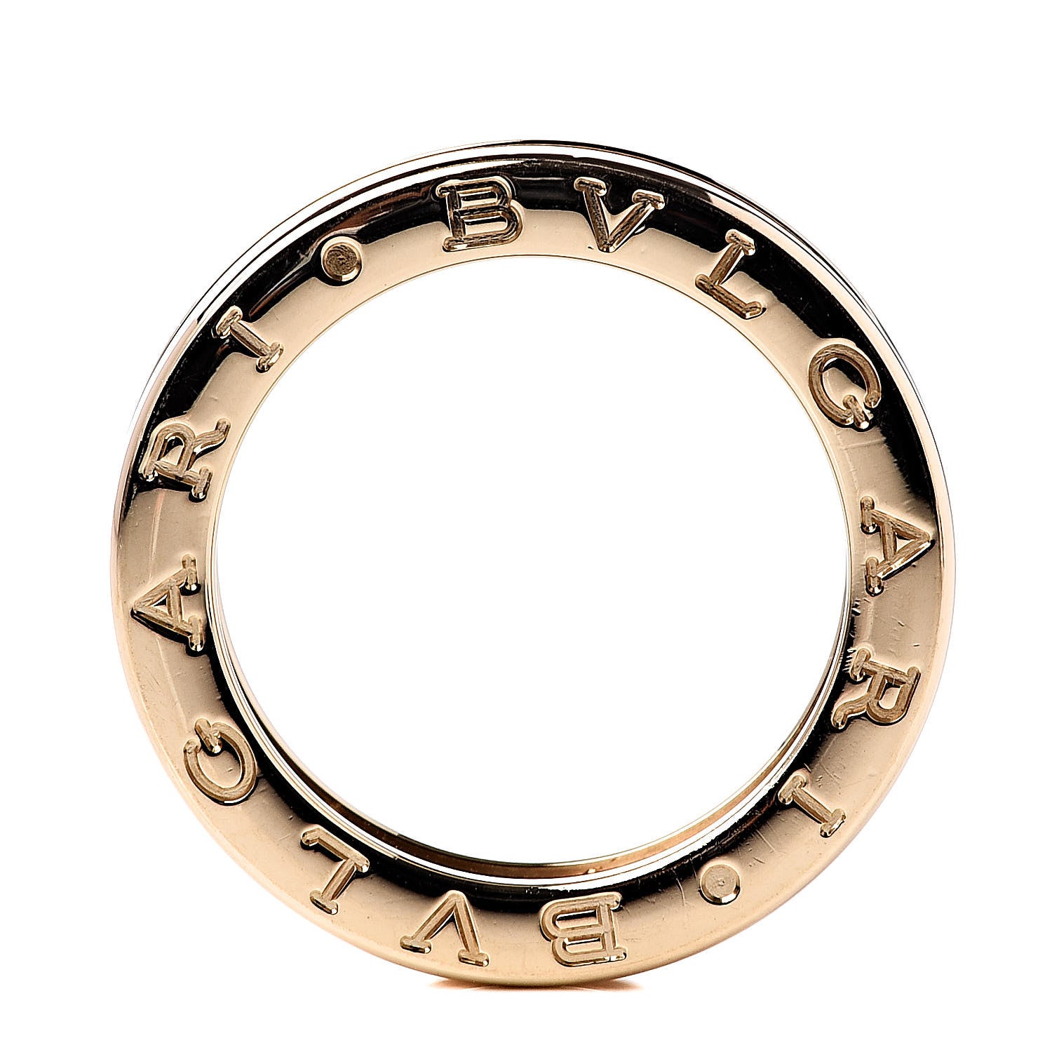 Bulgari 18K Yellow Gold B.Zero1 One-Band Ring 51 5.75 4 of 5
