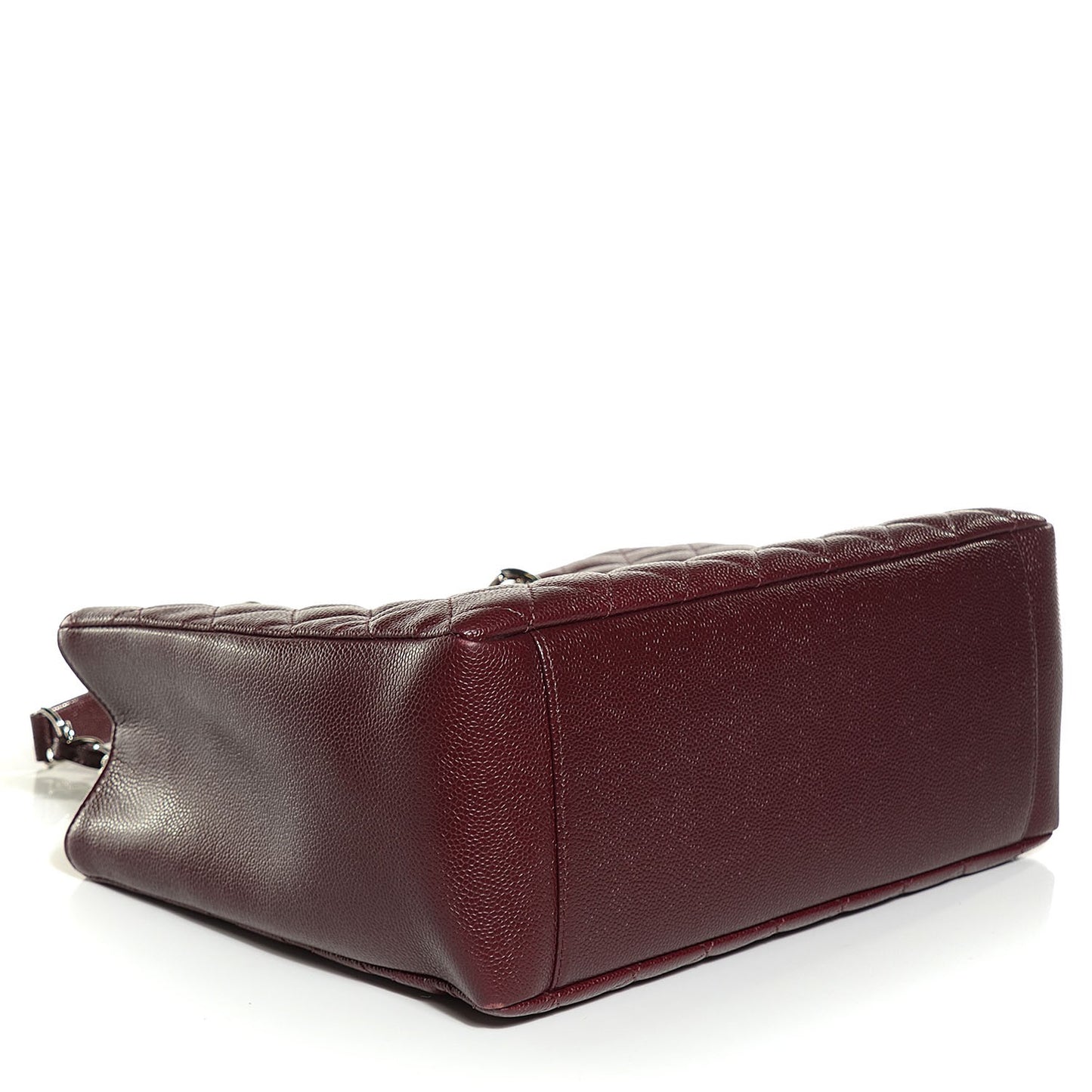 Caviar Quilted Grand Shopping Tote GST Bordeaux