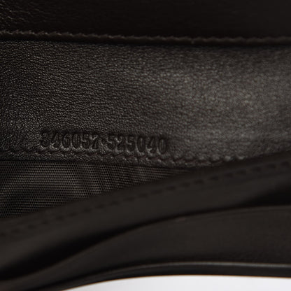 Gucci Guccissima Continental Flap Wallet Dark Brown 7 of 8