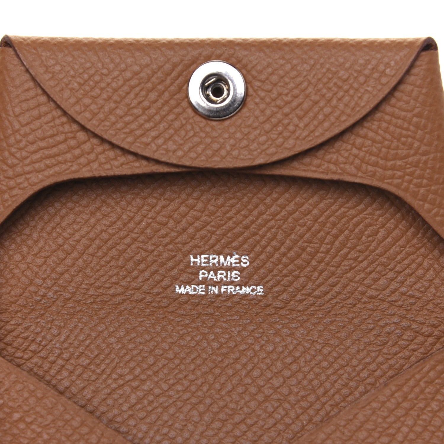Hermes Epsom Bastia Coin Purse Gold 6 of 7