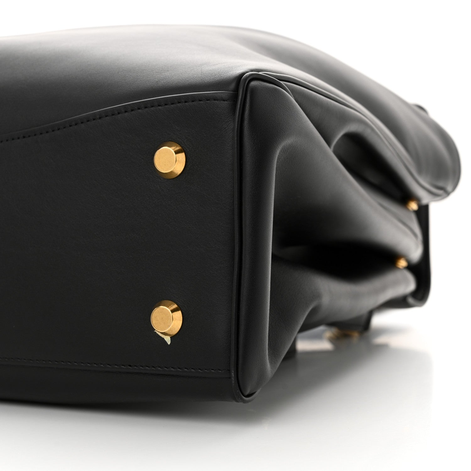 Balenciaga Smooth Calfskin Large Rodeo Top Handle Handbag Black 11 of 11