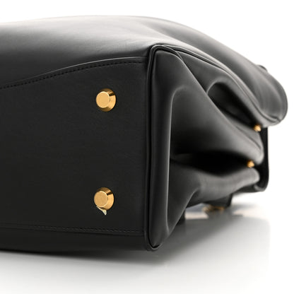 Balenciaga Smooth Calfskin Large Rodeo Top Handle Handbag Black 11 of 11