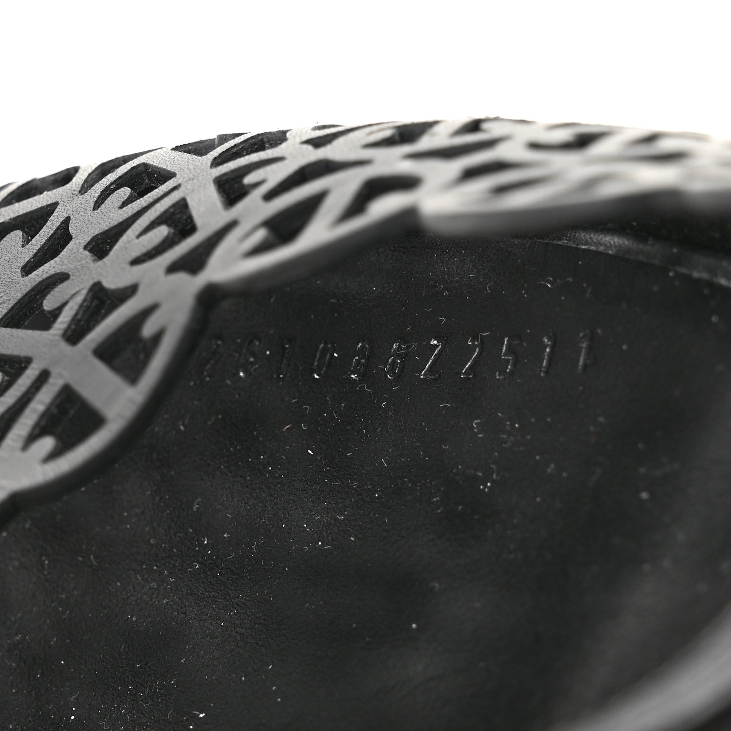 Calfskin Chaine d'Ancre Meli Ballet Flats 38 Black