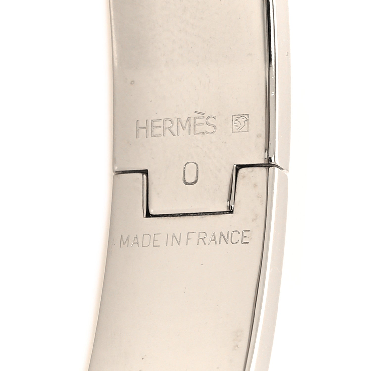 Hermes Narrow Enamel Clic Clac H Bracelet PM Bleu Electrique 4 of 4