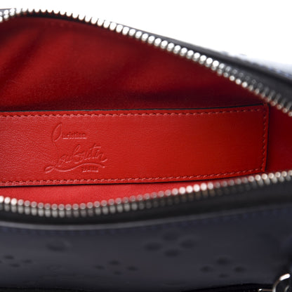 Christian Louboutin Calfskin Bench Medium Reporter Navy 8 of 9