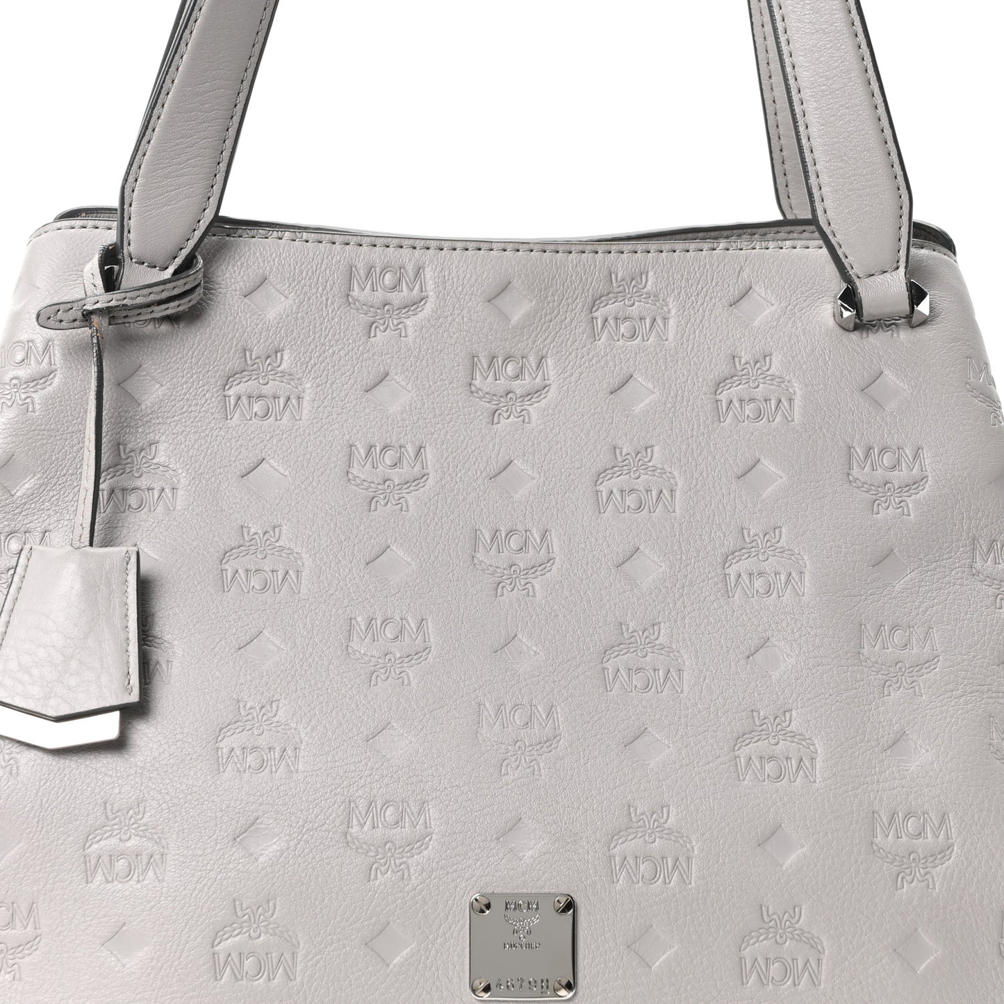 Calfskin Ottomar Monogram Essential Hobo Dove