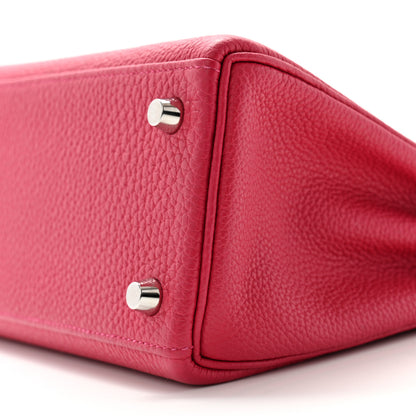 Hermes Togo Kelly Retourne 25 Framboise 10 of 12
