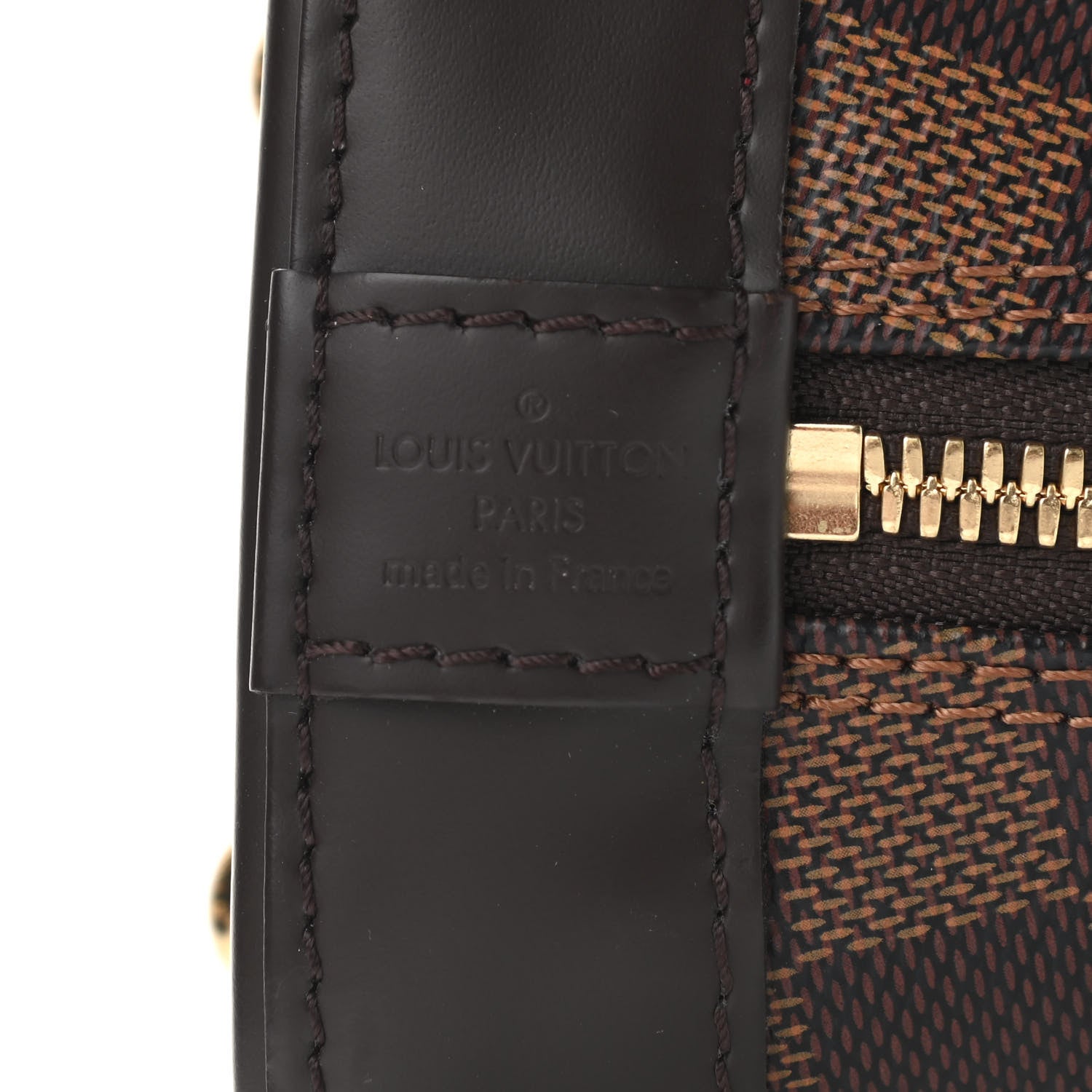 Louis Vuitton Damier Ebene Alma BB 6 of 8