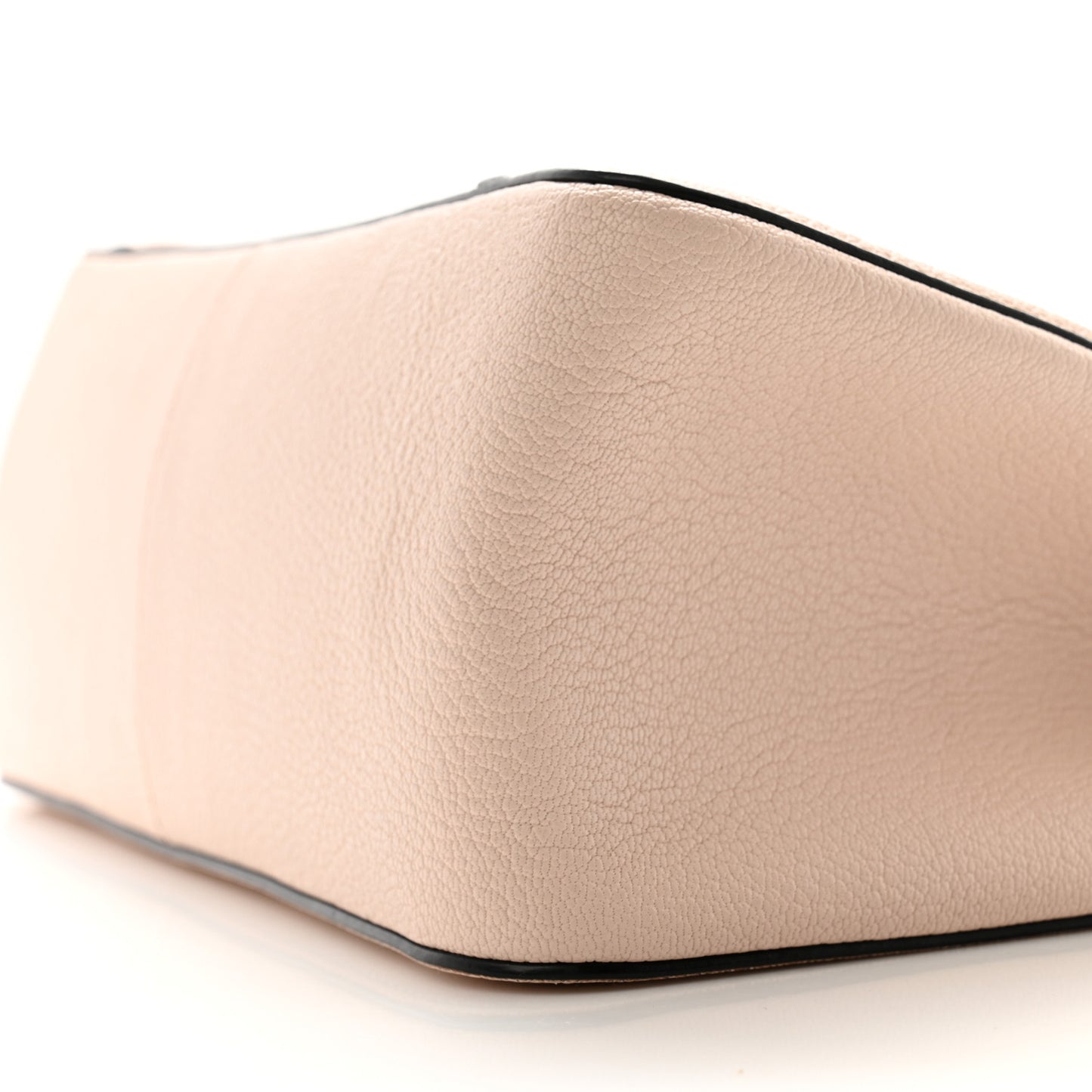 Goatskin Medium Elsie Shoulder Bag Cement Pink