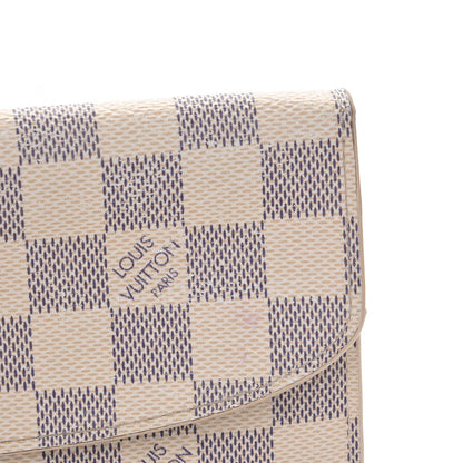 Louis Vuitton Damier Azur Emilie Wallet 10 of 11