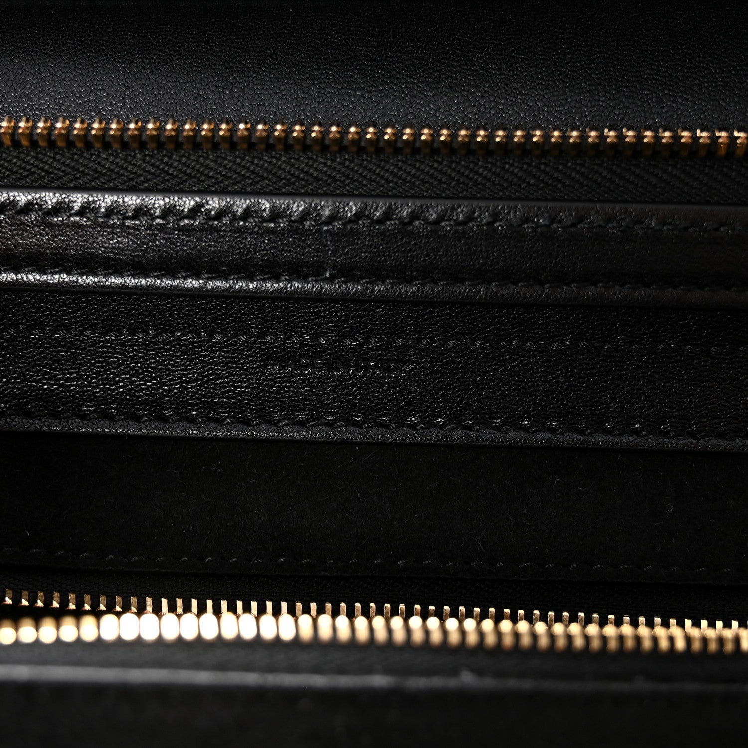 Celine Supple Shiny Lambskin Luggage Black 7 of 10