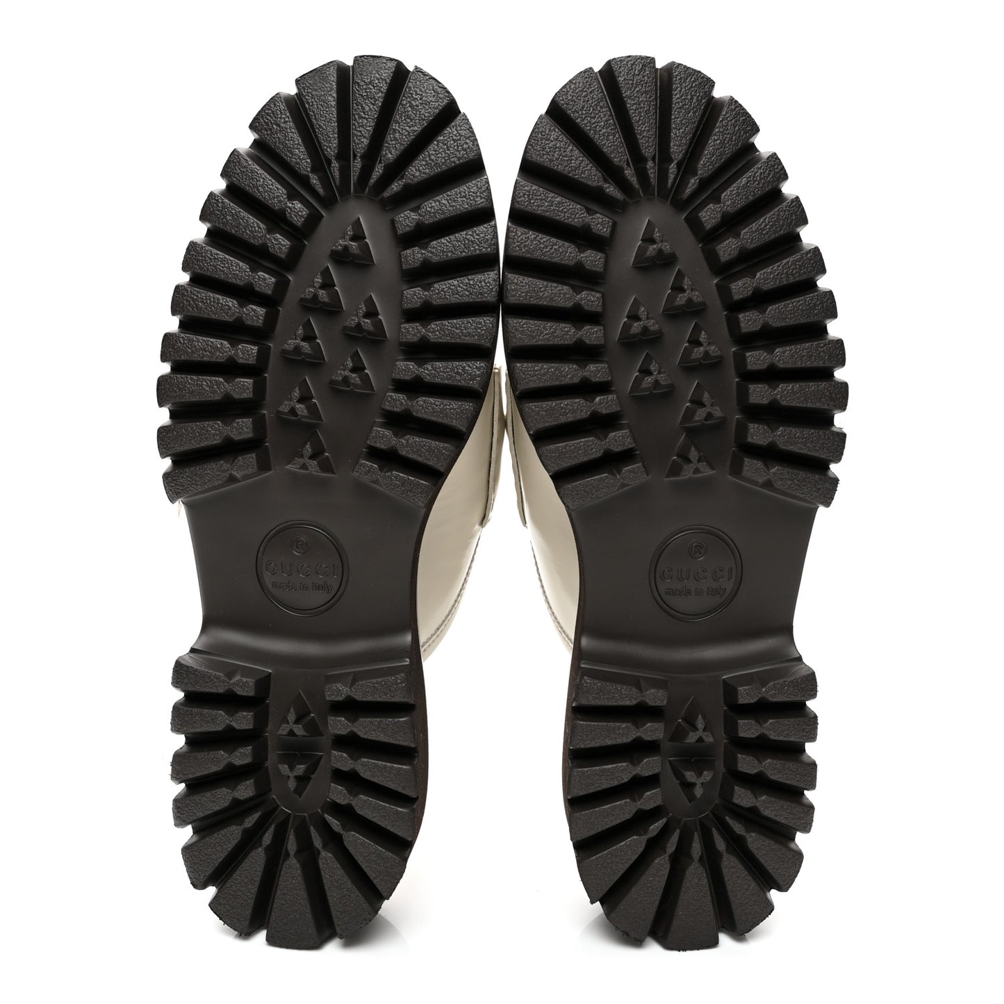Cordovan Lux Horsebit Platform Mules 38 Mystic White