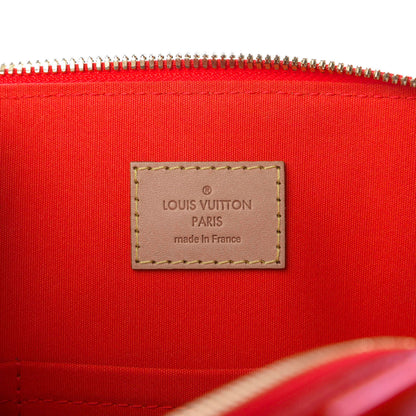 Louis Vuitton Vernis Alma PM Rouge Grenadine 8 of 8