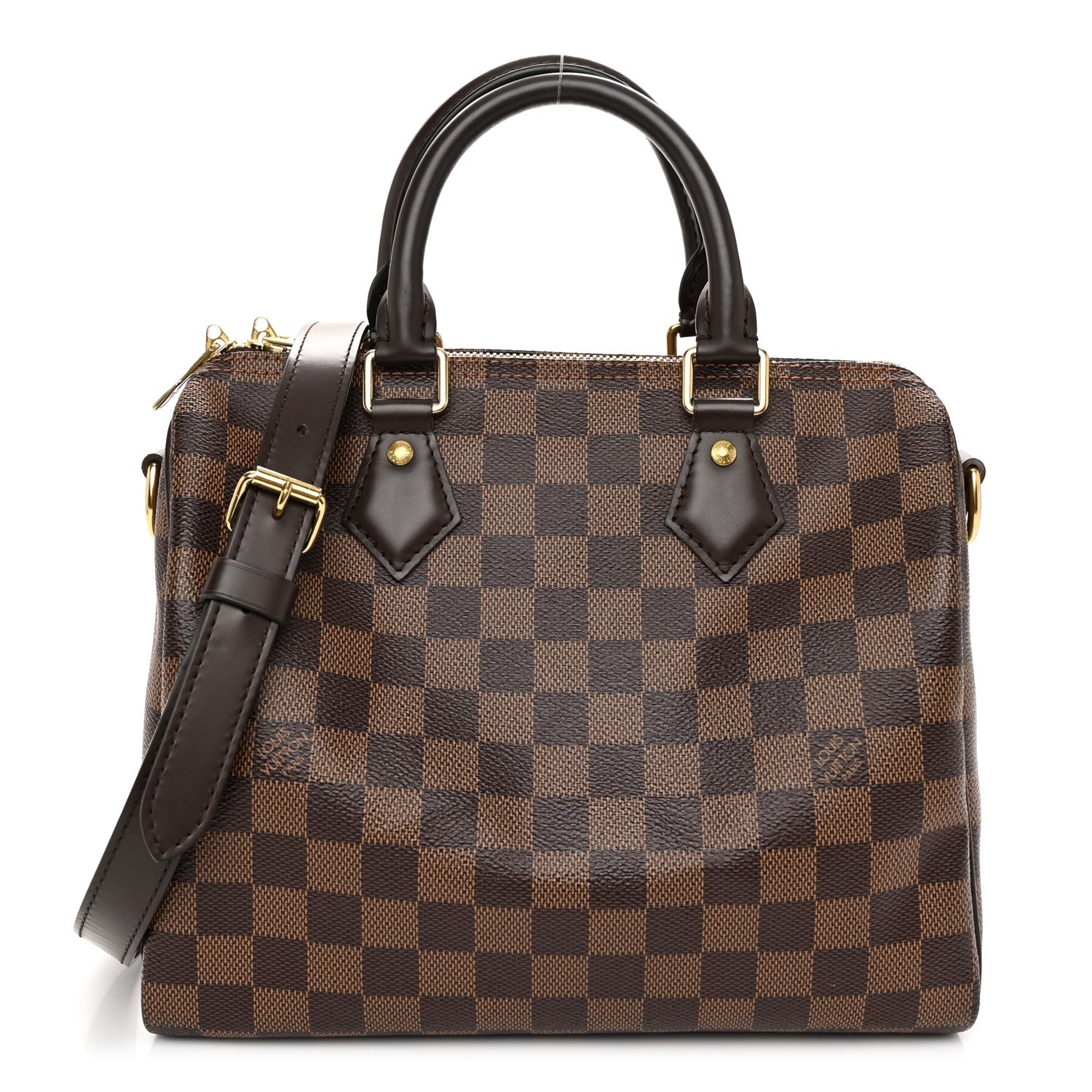 Louis Vuitton Damier Ebene Speedy Bandouliere 25 1 of 10